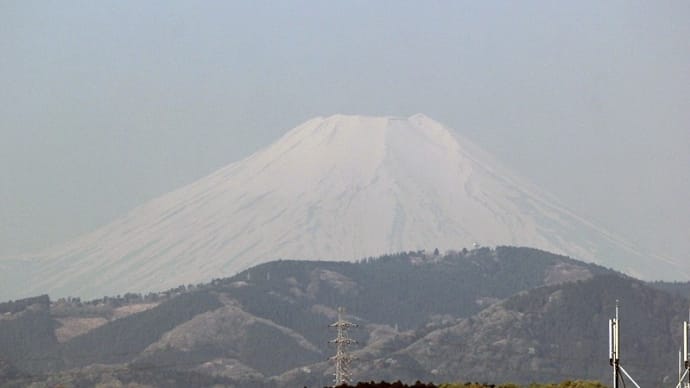 今朝の富士山(2024/04/15)