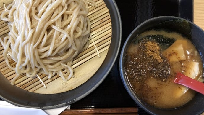 【福井市】北陸地方に展開するつけ麺屋さんにて★「つけ麺並盛」(つけ麺 是・空 福井本店)