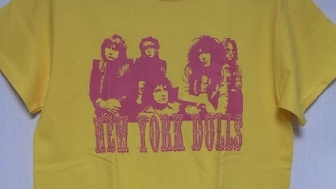 ROCK Tシャツ:NEW YORK DOLLS