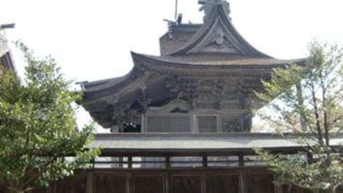 神埼神社の社殿彫刻～本殿～ in 鳥取県琴浦町