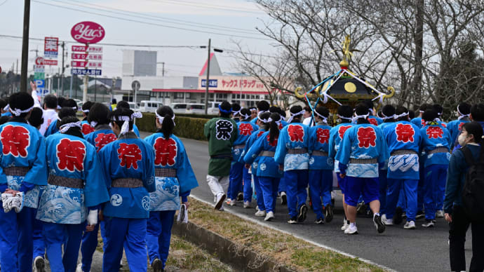 ◆春祭りが終わって平常に(白子神社/白子町)