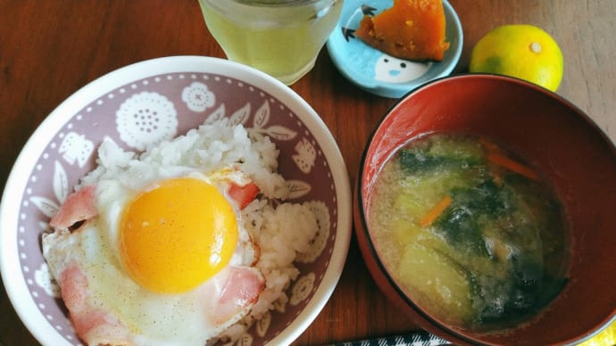 朝と昼ごはんと体重