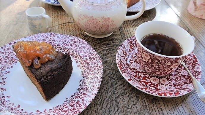 今回食べたケーキは気になっていたあの・・・、佐倉マナーハウスでのんびりティータイム。