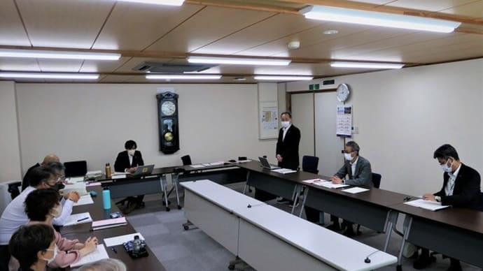 議会総務建経常任委員会&やまなみ荘テイクアウト昼食&上生坂上空からの風景