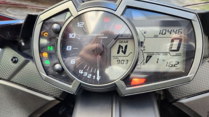 ZX-6R オイル交換