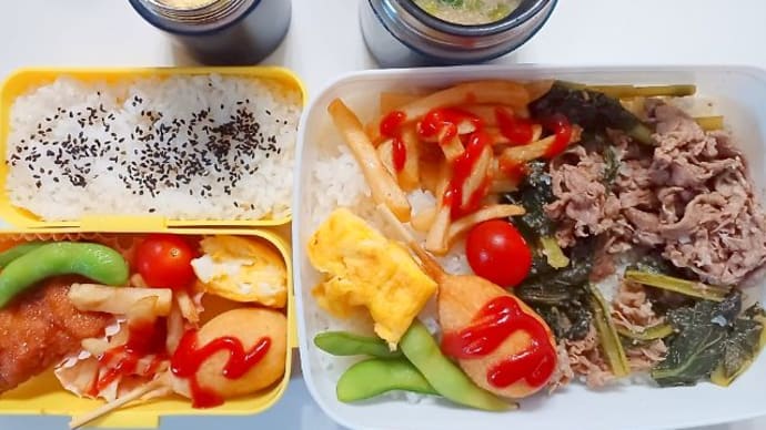 長男&次男お弁当(5/30)