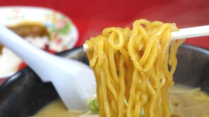 札幌国際スキー場からのラーメン大蓮の「みそラーメン」美味し