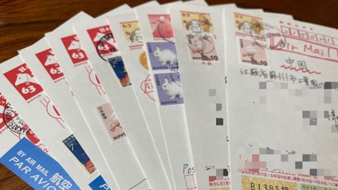 日本からの荷物と春節に向けて