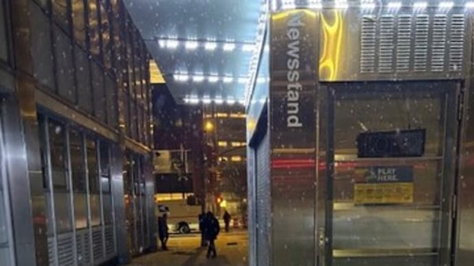 NYC、冷え込み厳しい1週間でした