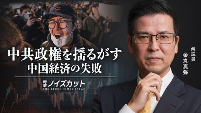 中共政権を揺るがす 中国経済の失敗【時事ノイズカット:57】