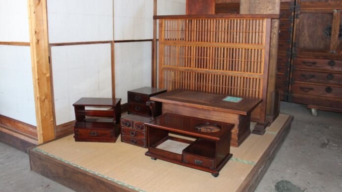 建具職人が造った家具昭和の家具