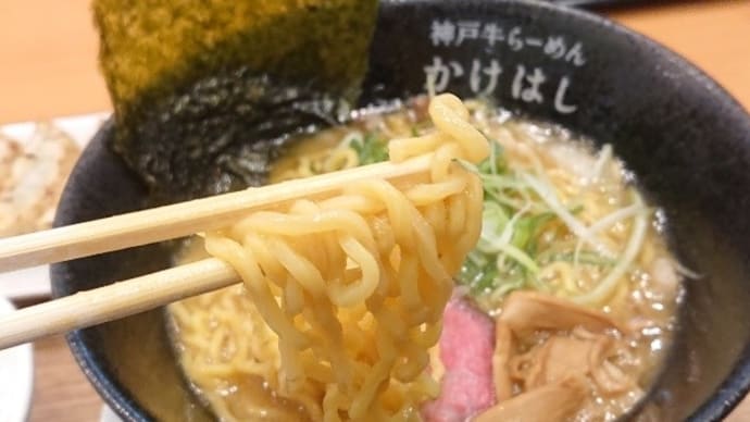 12月19日(月) ランチは『神戸牛らーめん かけはし』で