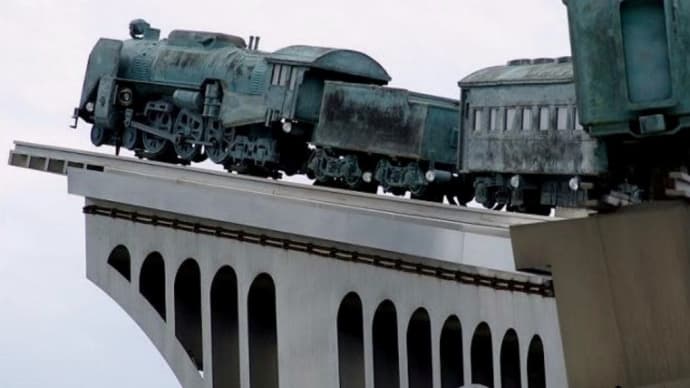 米子駅のモニュメント