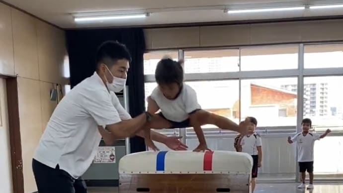 跳び箱チャレンジ