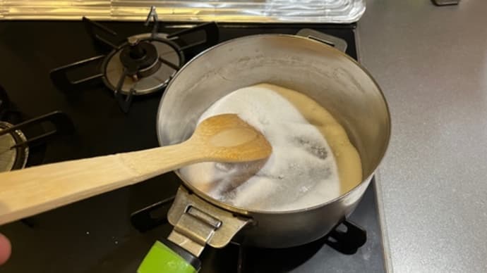 甘栗作ったけどモンブランの方が・・・