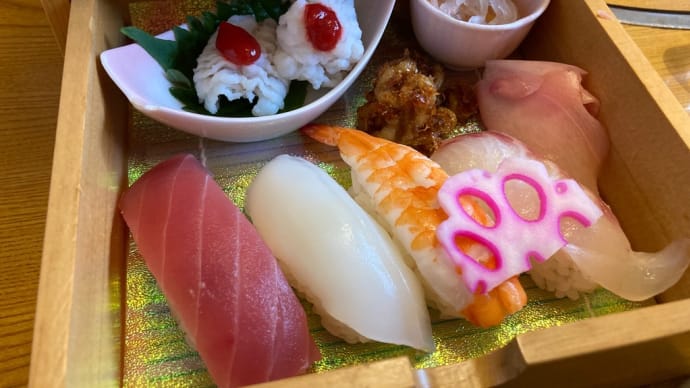 淡路島の松原寿司でランチ 千鳥夢小箱 (一日30名限定)