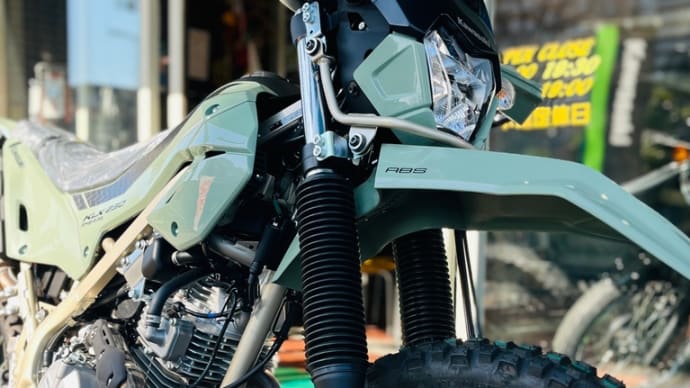 2024/12/27◆ついに!「KLX230 SHERPA」展示車入荷です!