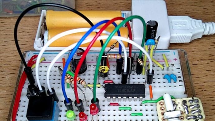 【ｂＢと電子工作】　次の回路を試して電流などを測る