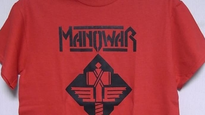 ROCK Tシャツ:MANOWAR