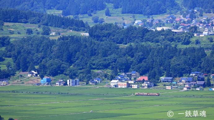 綺麗な田園地帯と「おいこっと」