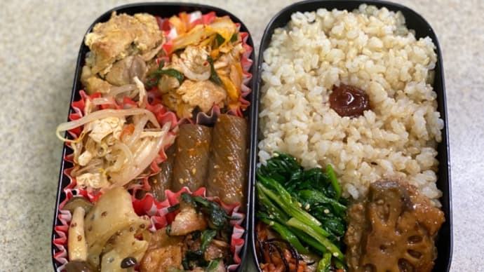 今週のお弁当