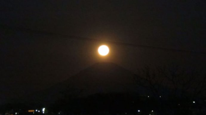 パール富士を撮影