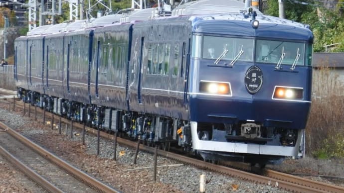 速報!117系「ウエストエクスプレス銀河」初の本線試運転(2020.1.30山崎)