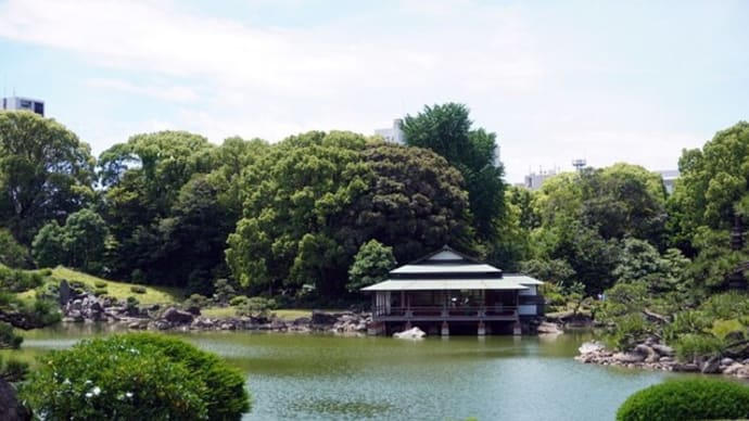 清澄庭園を散策