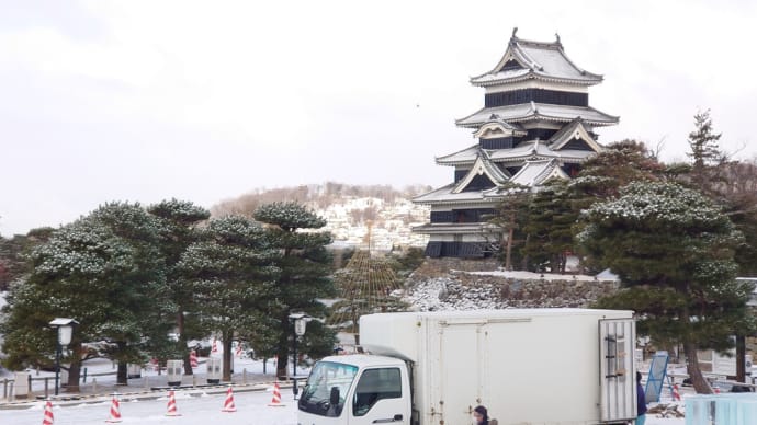 2023/1/28の松本城
