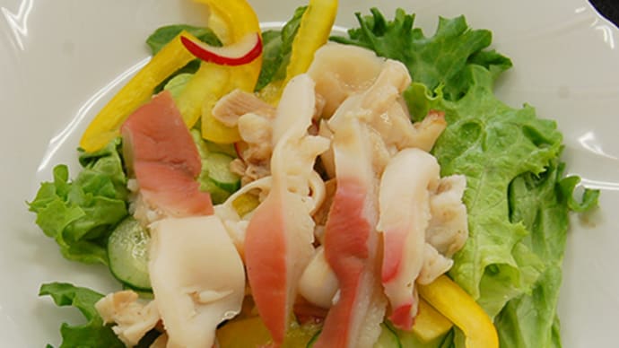 ホッキ貝の和風カルパッチョ 魚介を美味しく食べるレシピ