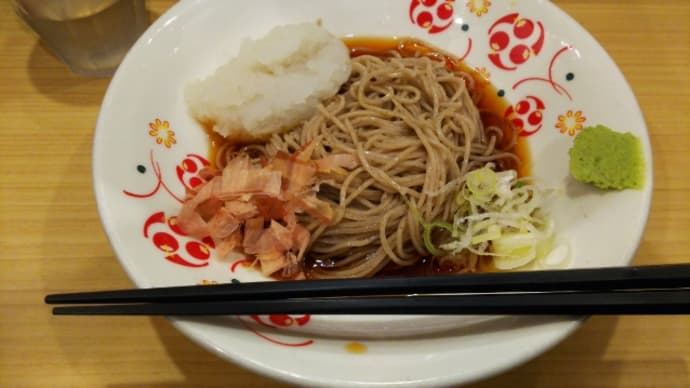 今週の蕎麦