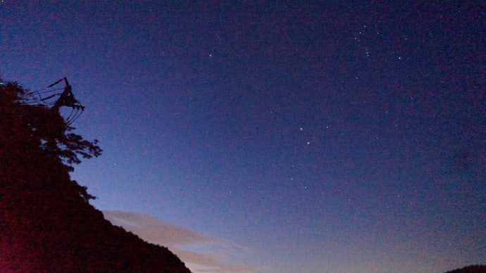 星空撮影に挑戦してみた。