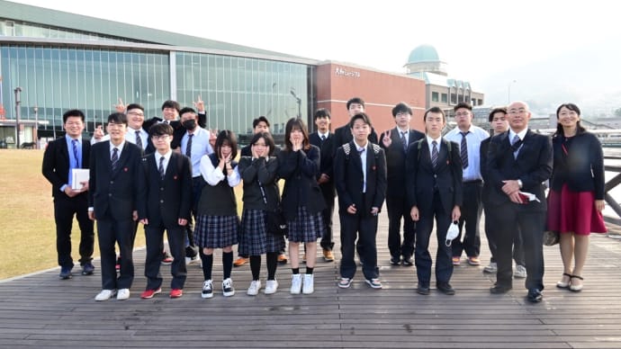令和4年度 2年次見学旅行 4日目 大和ミュージアム・しまなみ海道・タオル美術館