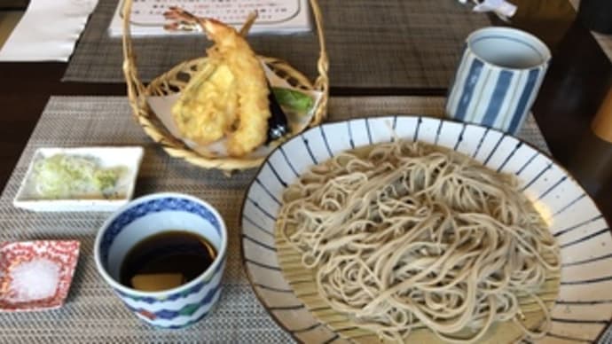 金沢:卯喬の天ぷらそば