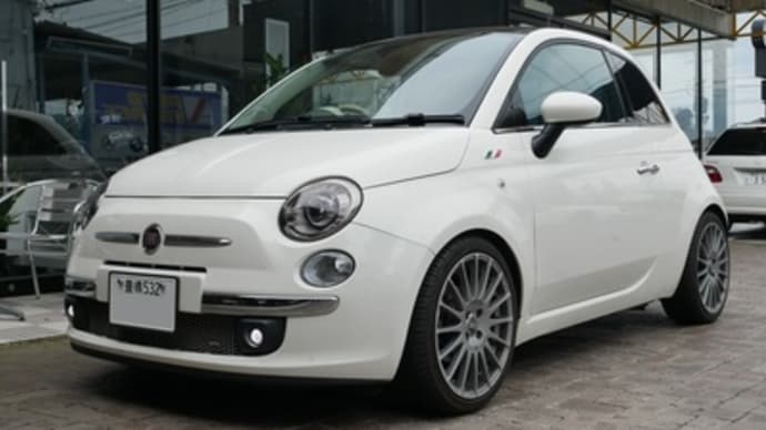 FIAT500ホイール交換