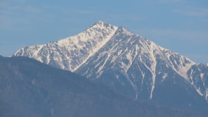 常念岳 2023/11/26