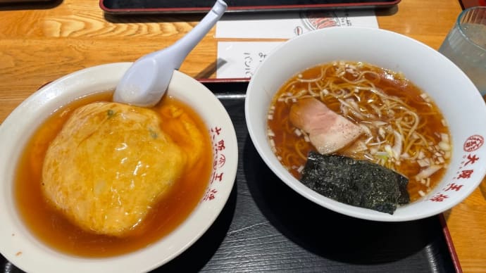 天津飯セット