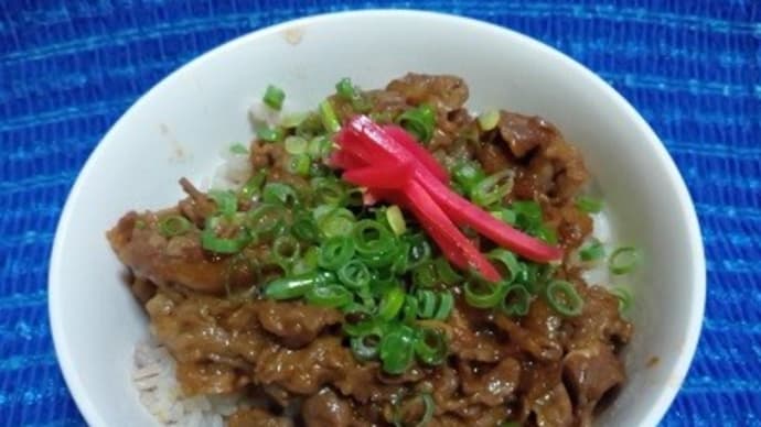 牛丼風オージービーフ丼が昨日の晩御飯ね:P