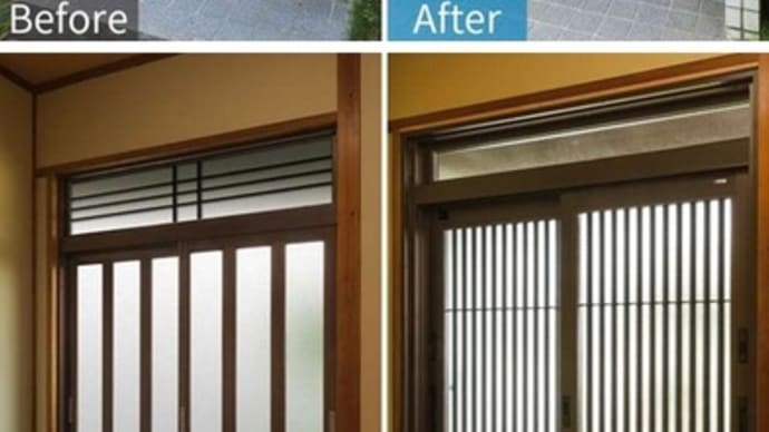 玄関引戸/YKKAPドアリモ(玄関引戸の取替)富山県高岡市~玄関引戸の修理、玄関引戸の交換~