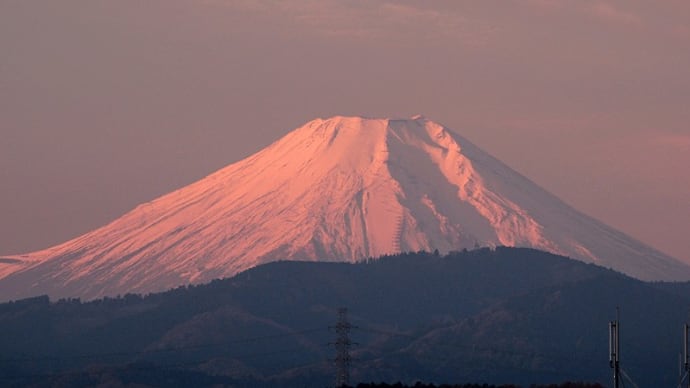 今朝の富士山(2024/12/04)