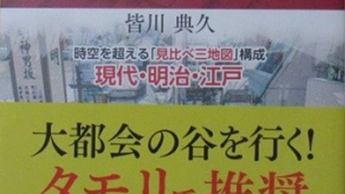 「ブラタモリ」と『東京スリバチの達人』