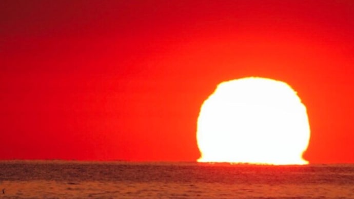 達磨太陽(朝陽) 2024年だるま朝日8号 5月10日