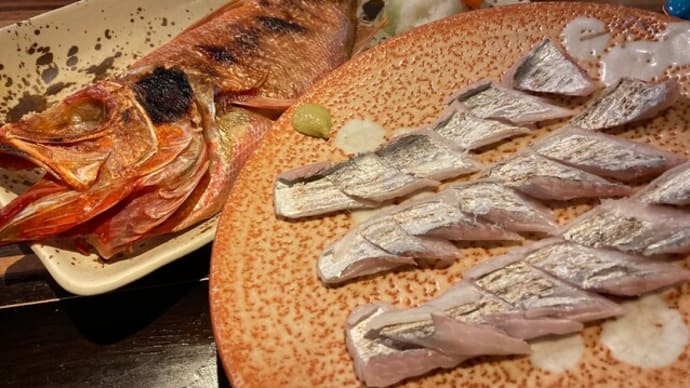 金目鯛＆太刀魚 / Splendid alfonsino & Scabbard fish