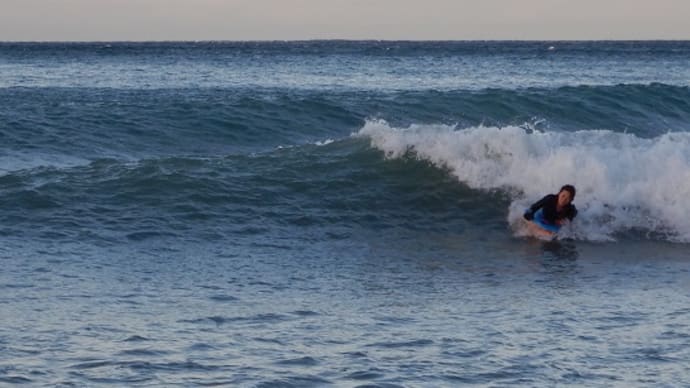 朝の波🌊