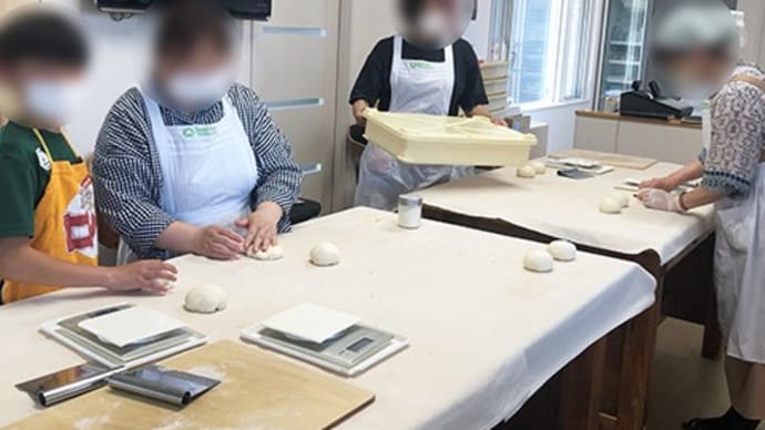 手作りパン上級コースの授業