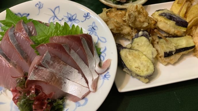 ナスを揚げてみました。薬剤師さんの重要な役目について