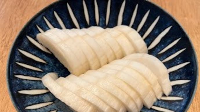 昨日の大根漬け食べてみた。
