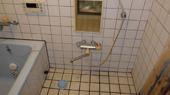 浴室シャワー水栓の交換・・・千葉市