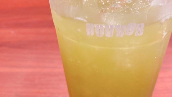 【ドトール夏の新商品】ほのかな甘さとさっぱりとした口当たりの梅グリーンティ