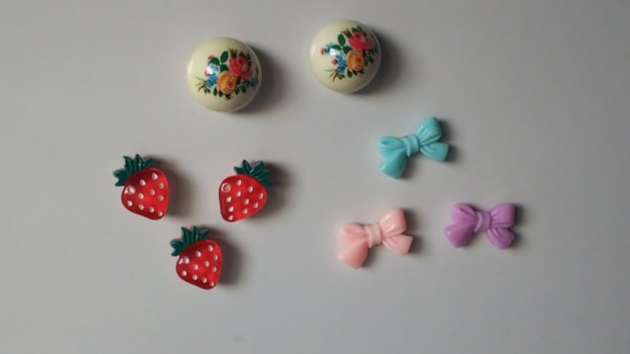 【ハンドメイド】可愛いマグネットを制作しました